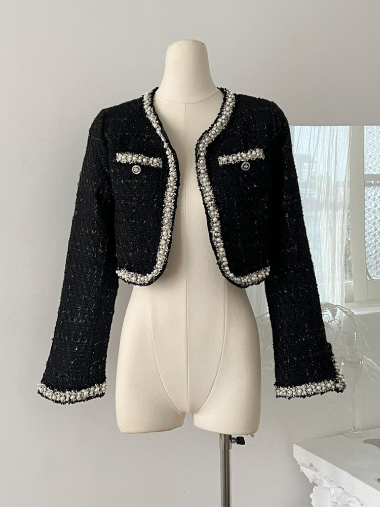 Women Short Jacket Coat + Dres - Wool Coat Peacoat ulasan dan harga