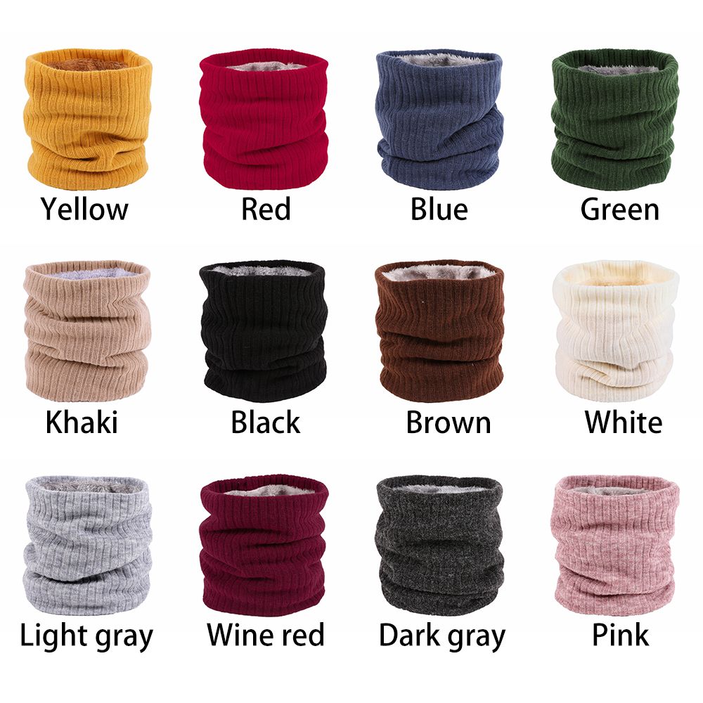 Soft Unisex Windproof Collar S - Neck Gaiter Fleece ulasan dan harga